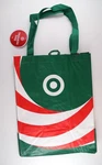 New 2025 Target Reusable Holiday Christmas Candy Cane Red & Green Shopping Bag. Fixed Price $7.95.