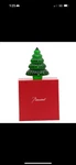 Baccarat Crystal Enchanting Fir Christmas Tree Green 2815640 New Sealed Box. Fixed Price $315.00.