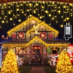1332 Led 132FT Christmas Lights With 296 Drops, 12 Modes Dimmable Warm White .... Fixed Price $116.83.