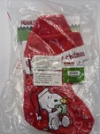 Dandee Red Peanuts Baby's 1ST Christmas Snoopy Holiday Stocking & Hat Set New. Fixed Price $12.00.