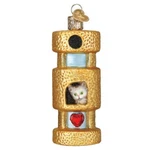 Old World Christmas - Cat Tower Ornament 12633. Fixed Price $19.99.