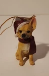 Design Toscano Chihuahua Holiday Dog Ornament Sculpture. Fixed Price $15.00.