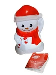 Christmas House Snowman.light/sound Motion Activated. 6 Inches. Fixed Price $14.88.