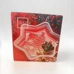 Mikasa Christmas Star Tree Candy Dish 1/4 950/210 Nib Clear Glass Holidays. Fixed Price $7.98.