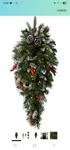 National Tree 36 Pre-lit Frosted Berry Christmas Teardrop. Fixed Price $45.00.