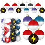 Rotatingpals 24PCS 2.4IN Christmas Tree Ball Ornaments Lightning Color. Fixed Price $16.49.