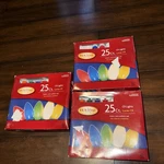 Holiday Living 25 Ct C9 Christmas Ceramic Multi Indoor Outdoor 3 Sets New. Fixed Price $49.99.