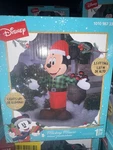 Disney Mickey Mouse With Led Lights 3.5 Ft Airblown Inflatable. Fixed Price $22.49.