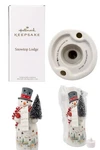 Hallmark Keepsake Snowtop Lodge Christmas Table Decoration 2012 Snowman *. Fixed Price $179.99.