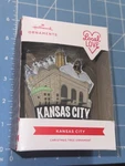 Hallmark Kansas City Local Love Red Box Christmas Tree Ornament Nib. Fixed Price $10.49.