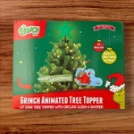 Dr. Seuss The Grinch Animated Christmas Tree Topper Lit Star Sleigh Banner Mr. Fixed Price $19.95.