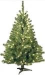 National Company Pre-lit 4FT Christmas Tree, Kincaid Spruce, White Lights,. Fixed Price $25.00.