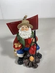 Red Shed Santa Hobby Ornament. Fixed Price $7.50.