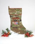 Air Force Christmas Stocking Ocp Fabric Style Designed By Camosock. Fixed Price $29.95.
