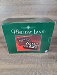 2005 Macy Holiday Lane 39 Piece Glass Christmas Ornament Set Wood Storage Box*. Fixed Price $50.00.