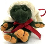 Boyd Collection 1990 Frog Angel Santa Hat Plush Ornament Northpole Christmas. Fixed Price $23.95.