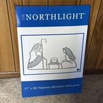 Northlight 30" Lighted Holy Family Nativity Scene Christmas Window Silhouette. Fixed Price $26.99.