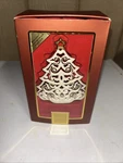 Lenox Bright Christmas Tree Votive Tealight Holder Nib. Fixed Price $19.99.