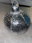 11"X13" Christmas 3D Disco Ball/ornament Pillow Silver Sequins - Wondershop. Fixed Price $24.99.