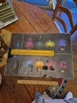Set Of 9 Costco Glass Christmas Ornaments Hand-crafted Original Box Nib. Fixed Price $79.95.
