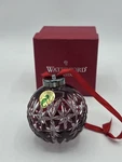 Waterford Crystal Annual Ruby Red Cased Ball Ornament. Fixed Price $124.99.