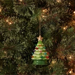 Nwt 4" Christmas Lit Ceramic Retro Tree Ornament Green Wondershop 2025. Fixed Price $14.00.