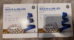 Boxes Ge Staybright 240 Led 19.6 Ft Cool White Christmas Tape Lights. Fixed Price $49.99.