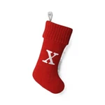 Wondershop Letter X White Monogram Mini Red Knit Christmas Stocking. Fixed Price $8.76.