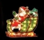 18" Lighted Glazed Double Sided Window Christmas Sculptures 7 Styles By Sienna. Fixed Price $29.99.