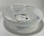 Art Of Tabletop Raised Cake Plate Pedestal 8 Iridescent Stand Glass New!!!. Fixed Price $42.99.