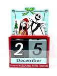 Disney The Nightmare Before Christmas Wooden Block Table Display Advent Calendar. Fixed Price $24.99.