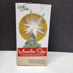 Elf Logic 14 Illuminated White Moravian Star - Hanging Outdoor Christmas Topper. Fixed Price $34.98.