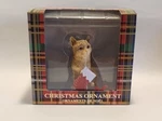 Sandicast Shorthair Ginger Tabby Cat With Stocking Christmas Ornament. Fixed Price $16.99.