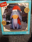 Disney Eeyore 3.5 Christmas Airblown Inflatable Led Light Up Winnie The Pooh. Fixed Price $39.95.