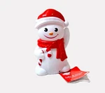 Christmas House Light & Sound Snowman Motion Activated 6 Inches. Fixed Price $5.95.