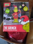 Gemmy 4 Ft. Led Grinch Ugly Sweater Candy Cane Christmas Airblown Inflatable. Fixed Price $49.95.
