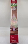 Holiday Time 32 Inch White Fiber Optic Christmas Tree Color Changing Usb Glowing. Fixed Price $29.95.