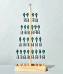 Hearth & Hand With Magnolia Wood Metal Advent Calendar Tree Silver Finish New. Fixed Price $25.99.
