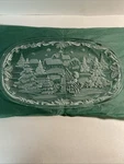Mikasa Christmas Carol Canape 15.5" Winter Holiday Serving Platter. Fixed Price $12.00.