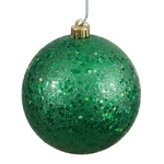 Vickerman Sequin Finish Christmas Ball Ornament Shatterproof Drilled Cap 10. Fixed Price $60.48.