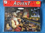North Pole Trainworks Santa Advent Calendar Countdown 12" X 8" BB836 Vermont. Fixed Price $5.75.