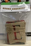 Greeting By Evergreen Burlap Banner "merry Christmas" 126 Inch Long, New. Fixed Price $10.99.