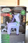 Gemmy Airblown Christmas Inflatable Iridescent Reindeer 6.5' Led Color Changing. Fixed Price $30.99.