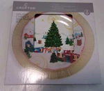 Crofton Holiday Charger And Plate Set Nwt Boxed 13" 10" Porcelain. Fixed Price $10.25.