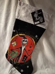 Kcare Disney The Nightmare Before Christmas Jack Skellington 19" Xmas Stocking. Fixed Price $6.00.