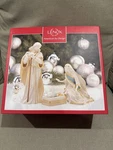 Lenox First Blessing Nativity The Holy Family Set Of Sku: 6238430. Fixed Price $189.99.