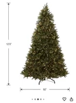 National Tree DUH120LOS 12FT Pre-lit Artificial Christmas Green. Fixed Price $450.00.