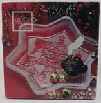 Mikasa Christmas Star Tree Candy Dish 1/4 950/210 Clear Glass Holidays. Fixed Price $7.49.