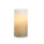 Nip- Inglow Real Wax Flameless Led 3" 6" Gold Ombre Pillar Candle. Fixed Price $20.00.
