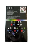 Santa's Forest Led Christmas Projection Lights Snowflakes Let It Snowman. Fixed Price $39.99.